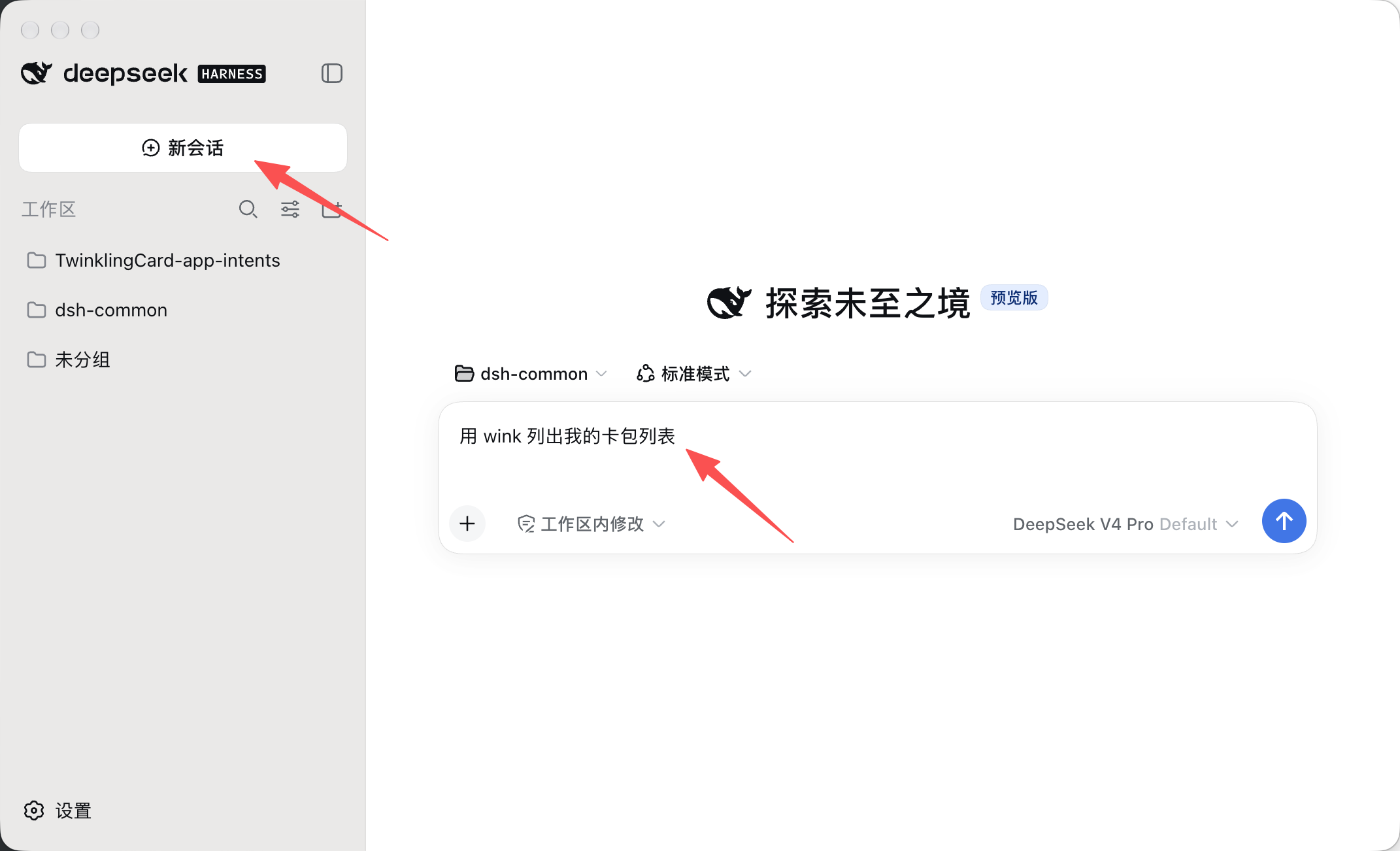 DeepSeek Harness 接入教程截图 1