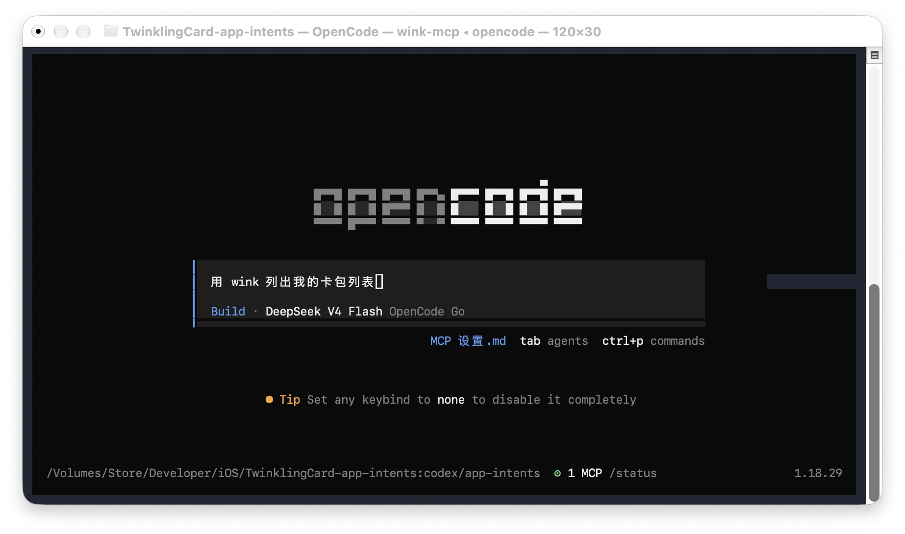 OpenCode 接入教程截图 1